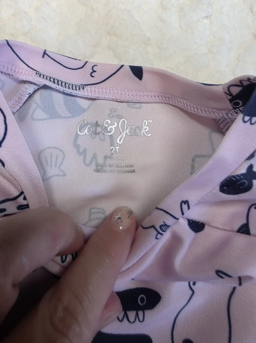 Toddler Rashguard Bundle 2T Carters Cat & Jack Swim Tops